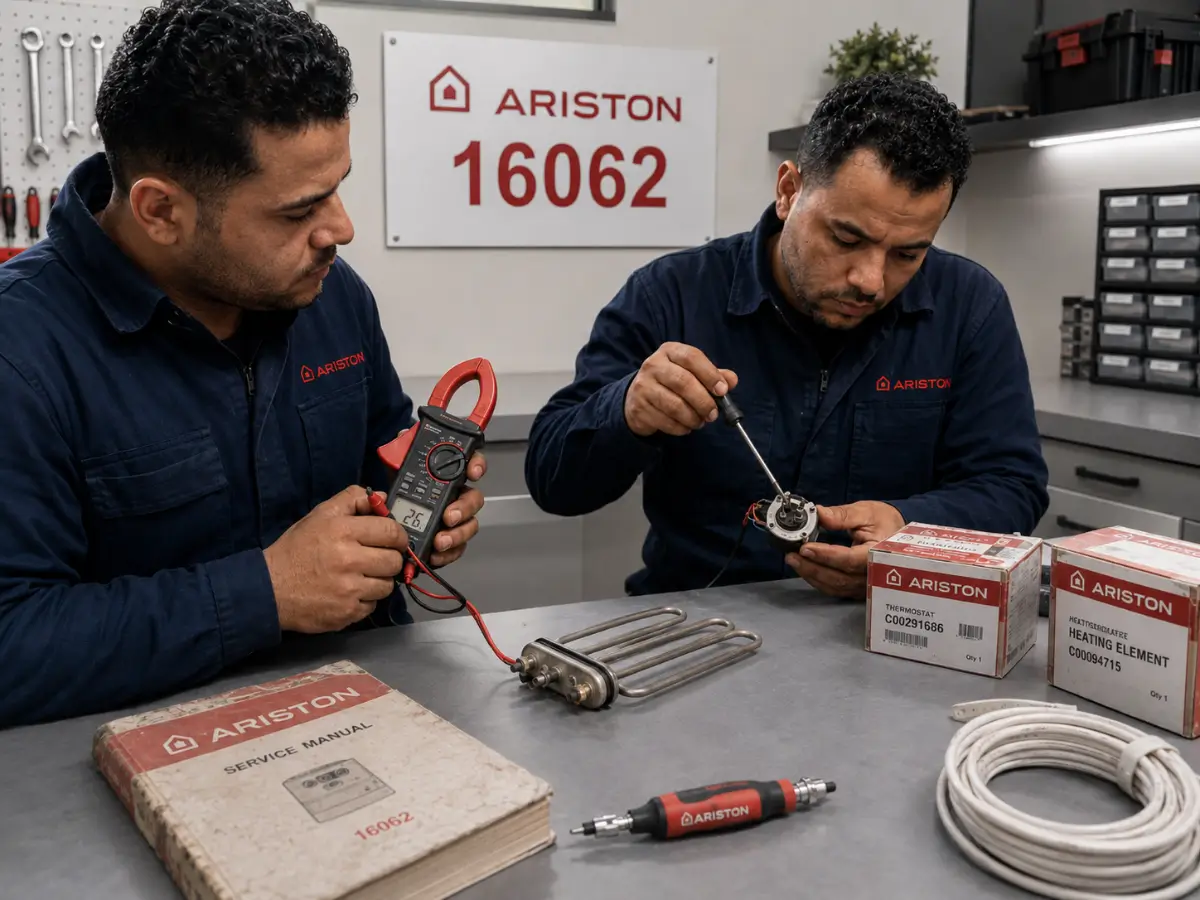 فحص أجهزة أريستون بأجهزة قياس متخصصة